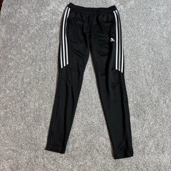 Adidas Track Pants Women Size Small Athletic Streetwear Gorpcore Ankle Zip 2010s - Picture 1 of 14